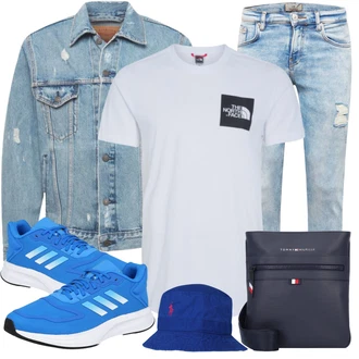 Outfit mit Grau Große Größe LTB "Freizeit Outfit"