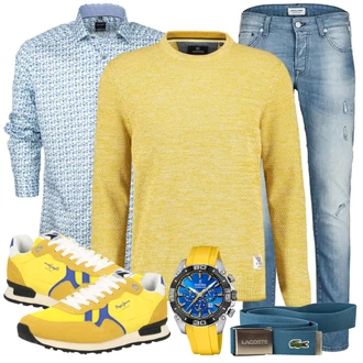Outfit mit Hemd/Bügelfreies Hemd Olymp "Freizeit Outfit"