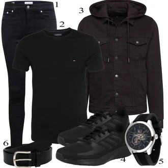 outfit mit Črna Superga Adidas Performance "Priložnostna oblačila"