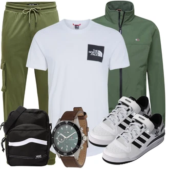 Mit Absatz Outfit mit Grau/Silber/Weiß/Hellgrau Sneaker Skateschuh/Sneaker Mit Klettverschluss/Sneaker Low/gesundheitsschuh/Schmaler Sneaker/Sommer Sneaker Adidas Originals "Freizeit Outfit"