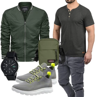 Outfit mit Schwarz Unkategorisiert Lacoste "Freizeit Outfits"