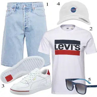 outfit mit Siva/Modra Majica Dr. Denim "Vsakdanja oblačila"