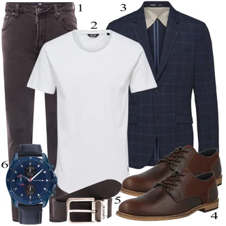 outfit mit Črna Nizki čevelj Bullboxer "Praktičen videz"