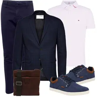 Business Outfits mit Lila/Rosa Bluse Große Größe/Poloshirt/Shirt & Top Große Größe Tommy Hilfiger "Business Outfits"