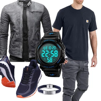 Outfit mit Schwarz Unkategorisiert Carhartt "Freizeit Outfits"