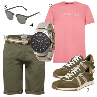 outfit mit Zelena Superga Mustang "Vsakdanja oblačila"