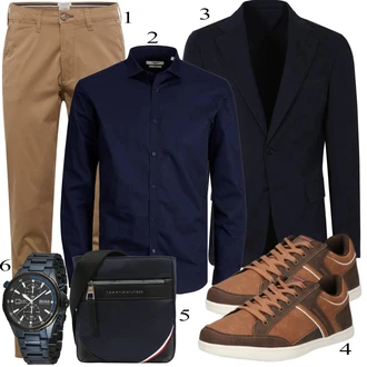 outfit mit Rdeča Superga Jack & Jones "Vsakdanja oblačila"