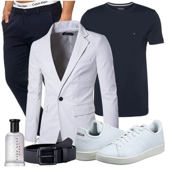 Outfit mit Blau T-Shirt Tommy Hilfiger "Freizeit Outfits"