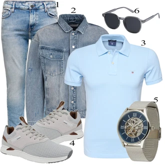 outfit mit Siva Superga Dockers by Gerli "Vsakdanja oblačila"