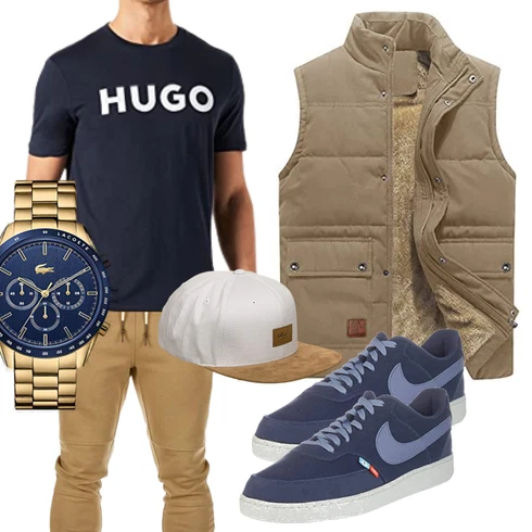 Braun/Khaki Reiseweste/Cordweste/Wollweste/Puffer Weste/Trachtenweste/Daunenweste/Steppweste/Jagdweste/Isolationsweste/Outdoorweste KEFITEVD kombinieren
