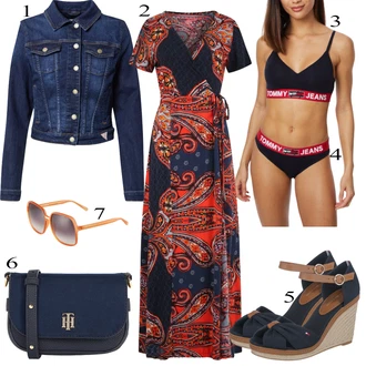 outfit mit Rdeča Obleka Lascana "Oblačila za pomlad"