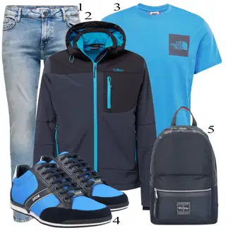 outfit mit Črna CMP "Vsakdanja oblačila"