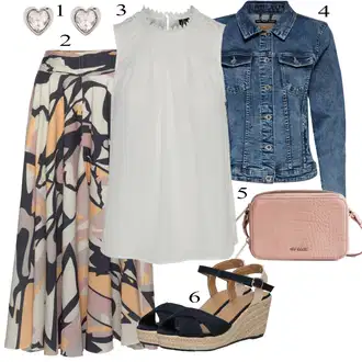 outfit mit Torba za čez ramo Ted Baker "Oblačila za pomlad"