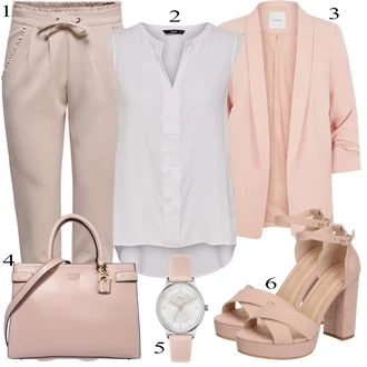 Outfit s Šedá Hodinky Lacoste "Jarní Outfit"