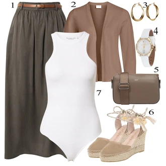 outfit mit Črna Krilo VERO MODA "Oblačila za pomlad"