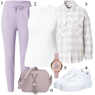 Duga/maxi Outfit sa Siva Nekategorizirano VERO MODA "Zimski outfit"