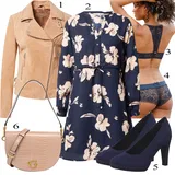 Kombinirajte bež usnjene jakne image