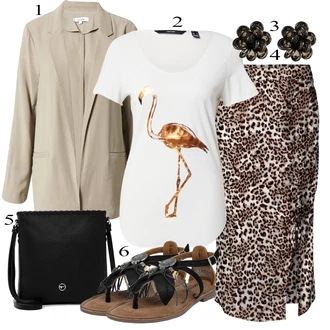 Outfit s Sandály Dockers by Gerli "Jarní Outfit"