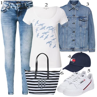 Streetwear Outfit s Bílá/Krémová Teniska Letní Tenisky/Tenisky s Bočním Zipem/Nízká Teniska/Kožené Tenisky/Úzká Teniska Adidas Originals "Jarní Outfit"Look: Unisex, Streetwear, Sportovní, Estetika
