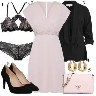 Wedding guest outfits sa Crna Odijelo/Dodatak/Veći Broj Vila "Zimski outfit"