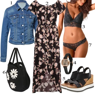 Moderní Outfit s Modrá/Světle modrá Krátké Džínové Bundičky/Džínové Bund LTB "Jarní Outfit"Look: 90tá léta, Cool, Moderní, Mom, Krásný, Univerzitní, Western