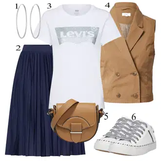 S Pertlanjem Outfit sa Crvena Balon majica/Skraćena Majica/Košulja top/Kratki top/Ležerni topić/pletena košulja/Majica za plažu/Majica za plažu/Pulover za plažu/Top za plažu/Obični top/Pleteni top levi's ® "Zimski Outfit"