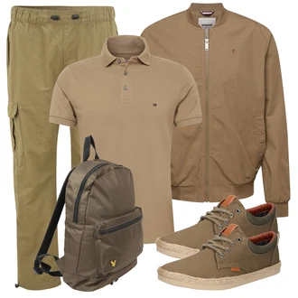 Frühlings Outfits Leichte mit Grün Hose Große Größe Urban Classics "Praktischer Look"