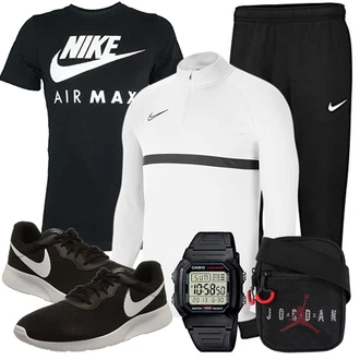 Training Outfit mit Grau Unkategorisiert Nike "Sport Outfit"Look: Training