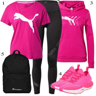 Outfit sa Pink Tenisica Under Armour "Zimski outfit"