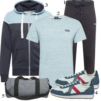 outfit mit Siva Superga Jack & Jones "Vsakdanja oblačila"