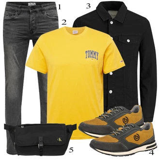 outfit mit Črna Superga Bugatti "Priložnostna oblačila"