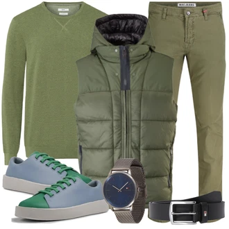 Outfit mit Sneaker Camper "Street Style Outfit"