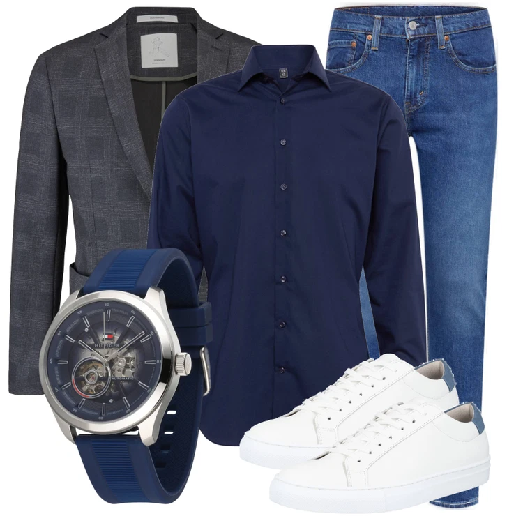 Stylischer Bürolook