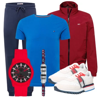 Outfit mit Blau Große Größe Tommy Hilfiger "Alltagsoutfit"