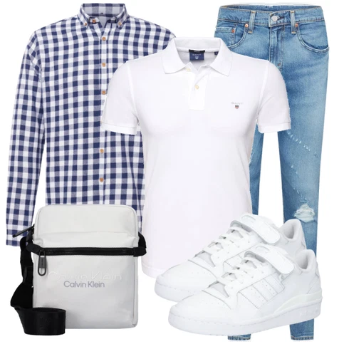 Creme/Weiß Shirt & Top Große Größe/Poloshirt/T-Shirt & Top GANT kombinieren mit Creme/Weiß Shirt & Top Große Größe/Poloshirt/T-Shirt & Top GANT