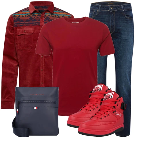 Schwarz Jeans/Große Größe Jack & Jones kombinieren