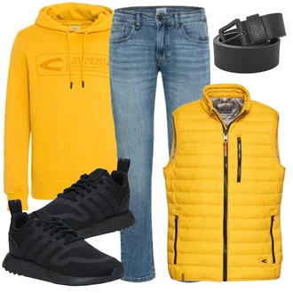 Outfit mit Schwarz Schuh Sneaker Adidas Originals "Alltagsoutfit"