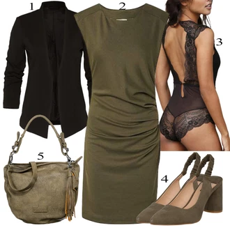 Outfiti Za Zabave mit Zelena Čevlj Only "Poslovna oblačila"