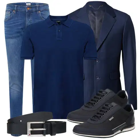 Dunkelblau/Hellblau/Blau HosenAnzug & Kostüm/Kostüm/Anzug Blazerjacke/Boyfriend Blazer/Business Anzug/Lässiger Blazer/Lederjacke/Baumwoll ­Blazer/Eleganter Blazer/Strick­Blazer/Lederjacke für Männer/Lederjacke about you x kevin trapp kombinieren