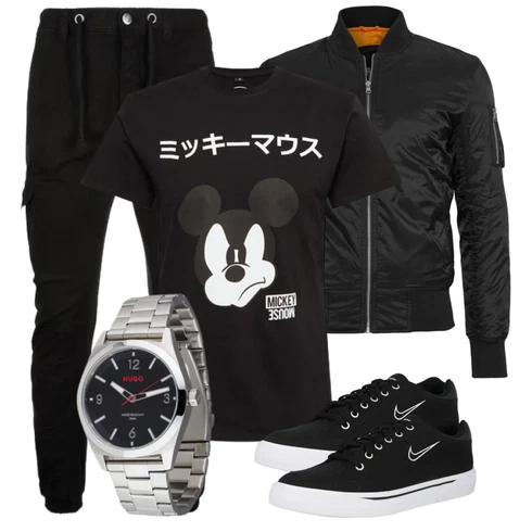 Schwarz Große Größe Urban Classics kombinieren