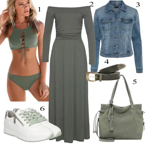 Kombinirajte Svjetlozelena/Tamnozelena/Zeleno Kupaći Kostim Tankini top/Push-up gornji dio bikinija/Push up tankini/Gornji Dio Bikinija S Visokim Izrezom/Kožni muški remeni/Cut out bikini/Kratki Gornji Dio Bikinija/Bralette gornji dio bikinija Bench
