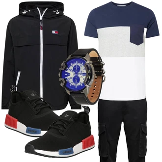 Lang/Maxi Outfit mit Schwarz Only & Sons "Freizeit Outfit"