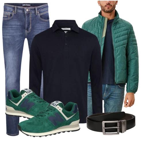 Türkis Sneaker/Leder Sneaker New Balance kombinieren