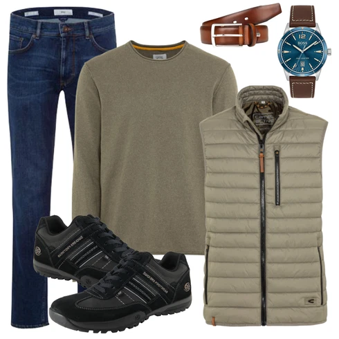 Grün Camel Active kombinieren