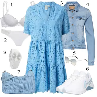 outfit mit Čevlj Superga Nike "Poletna oblačila"