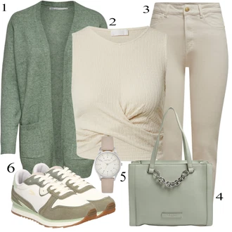 Outfit sa Siva Tenisica Camel Active "Ljetni outfiti"