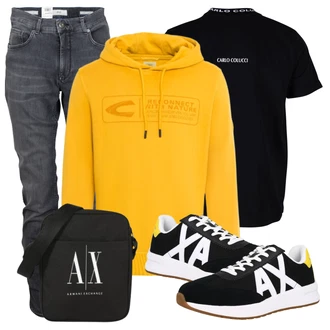 Outfit mit Schwarz Jeans Brax "Perfekt für den Frühling"