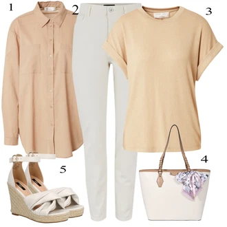 Kombinacije za ljeto sa Krem/Bež/Bijela/Kaki Mom Jean/Zimska jakna/Sužene Traperice/Termo Traperice/High Waist Traperice/Kožna Jakna/Čizma do Gležnja/Traperice s Prorezom/Bikerske Traperice/Skraćene Traperice/Dad Traperice Pieces "Zimski outfit"