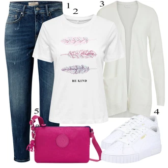 outfit mit Bela Superga Puma "Priložnostna oblačila"