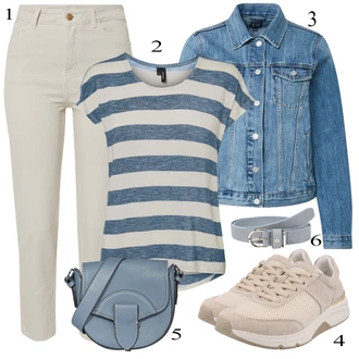 Vintage kombinacije Denim/Traper sa Bež/Smeđa/Kaki Ravna Hlača/Hlača od Kepera/Capri hlače/Hlače Visokog Struka/Jeggings/Skinny Hlače/Uske Hlača/Push-up Hlača/Hlače s Prorezom Only "Zimski outfit"